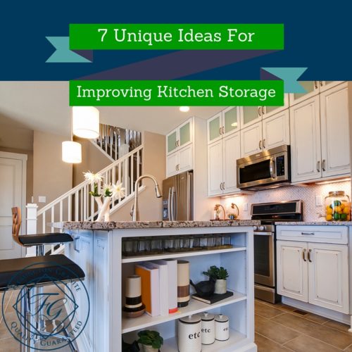 7 Unique Ideas For Improving Kitchen Storage | Reduce Clutter