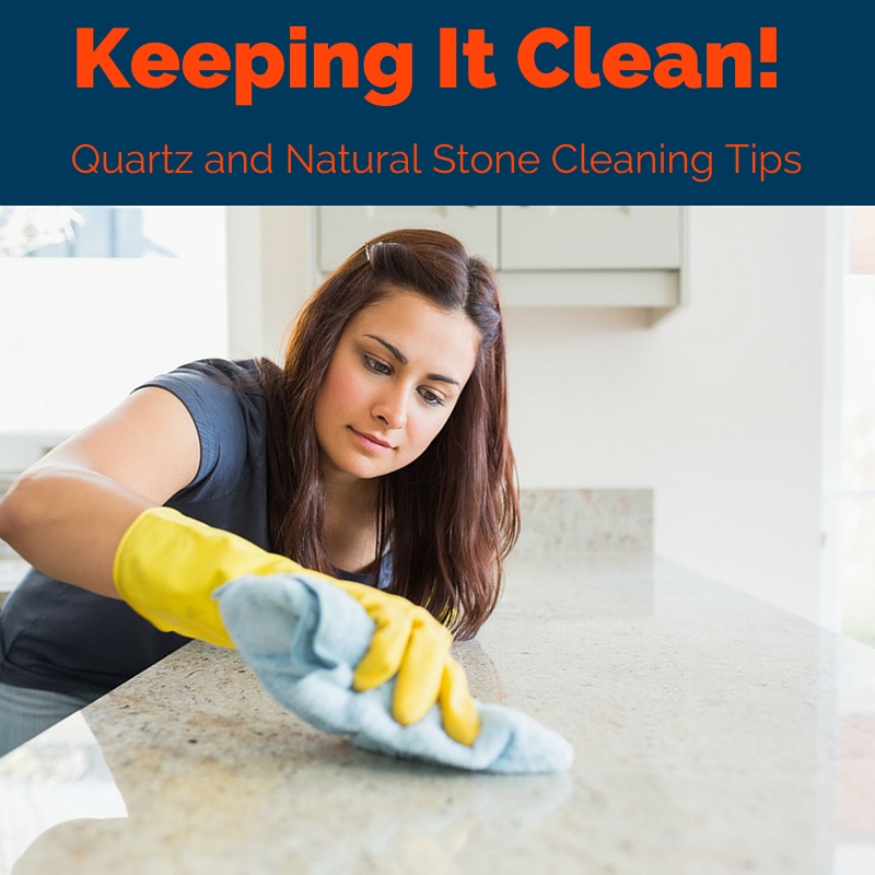 Keeping It Clean Quartz and Natural Stone Cleaning Tips