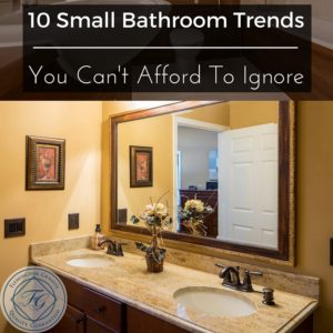 10 Small Bathroom Trends You Can't Afford To Ignore