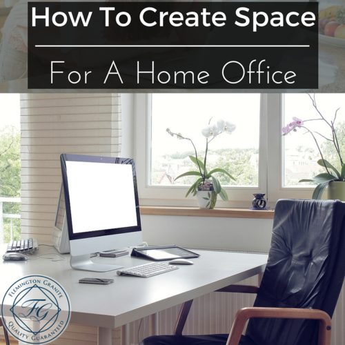 How To Create Space For A Home Office - Flemington Granite