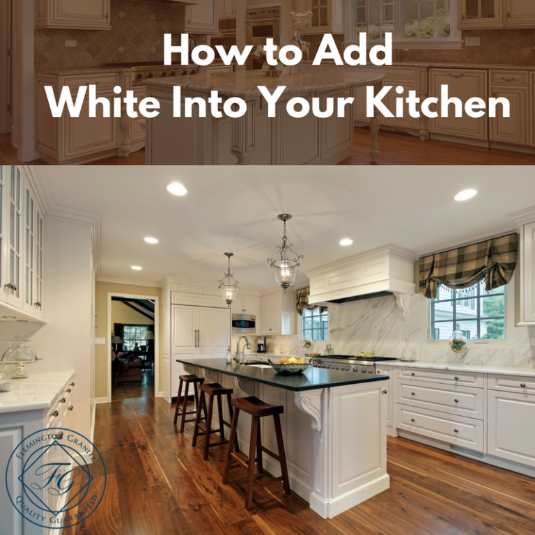 How to Add White Into Your Kitchen Flemington Granite