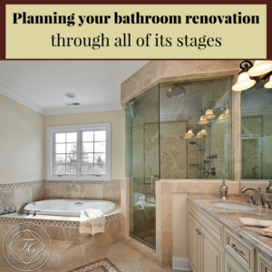 Planning your bathroom renovation through all of its stages