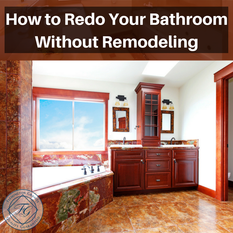 How to Redo Your Bathroom Without Remodeling